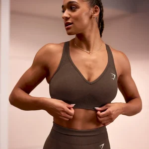 Vital V Neck Sports Bra