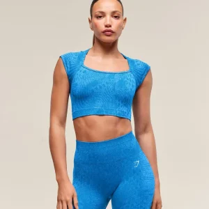 Adapt X Whitney Animal Seamless Crop Top