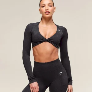 Adapt X Whitney Animal Seamless Long Sleeve Top