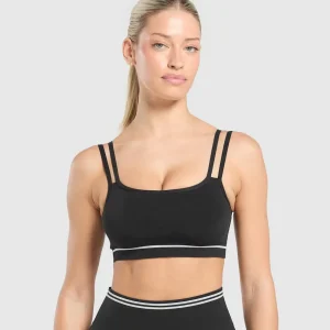 Contrast Seamless Sports Bra