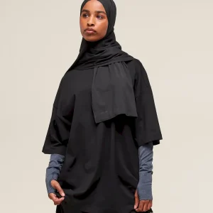 Covered Longline Cotton T-Shirt