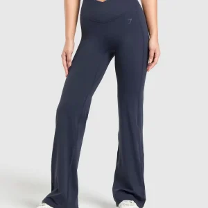 Crossover Flared Leggings