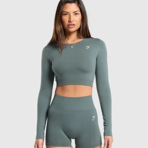 Everyday Seamless Long Sleeve Crop Top