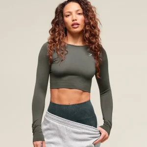 Everyday Seamless Long Sleeve Crop Top