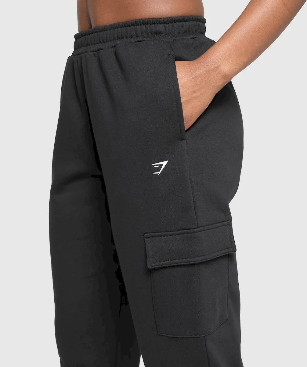 Fleece Cargo Joggers - Image 5