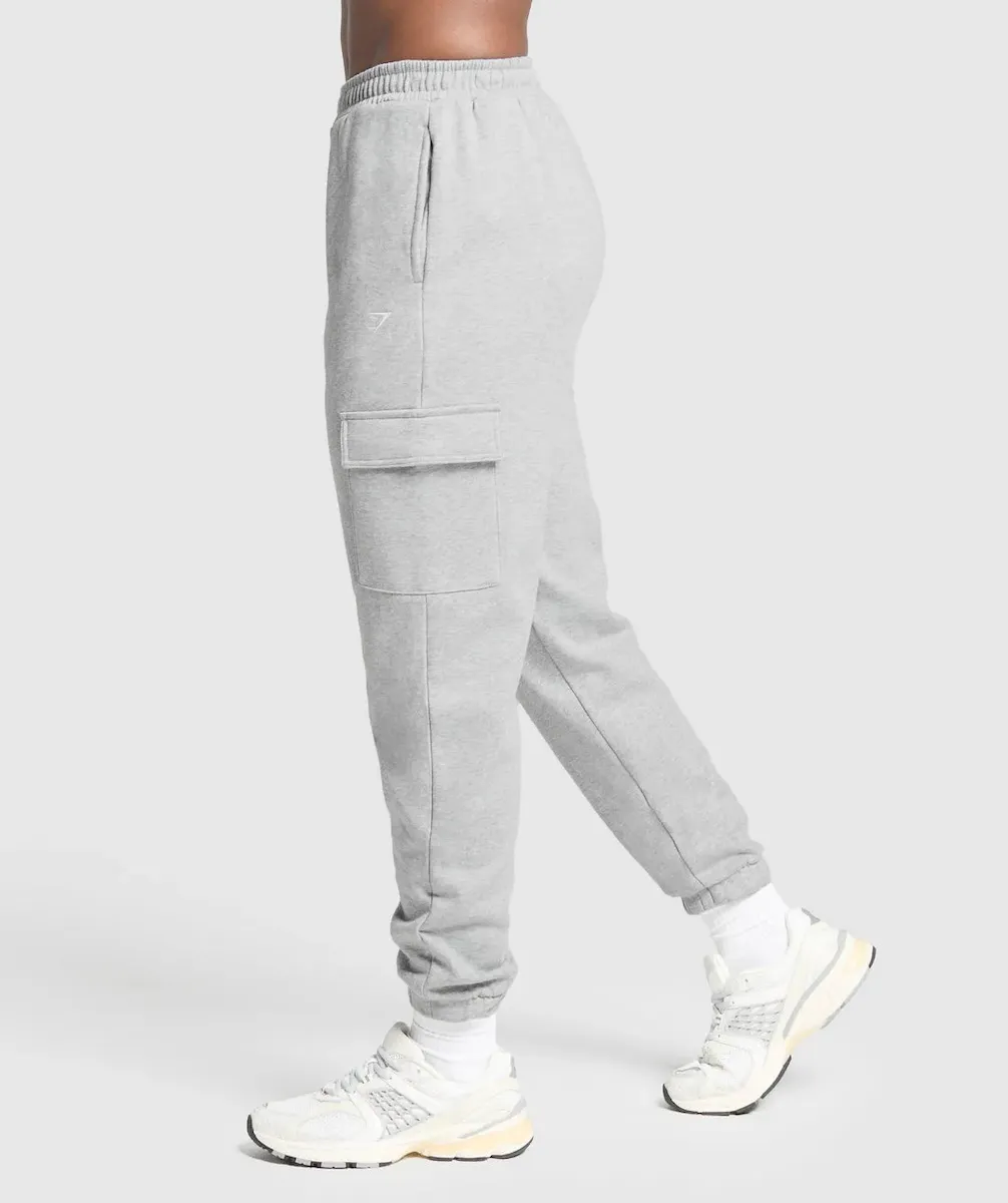 Fleece Cargo Joggers - Image 3