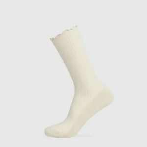Frill Crew Single Sock