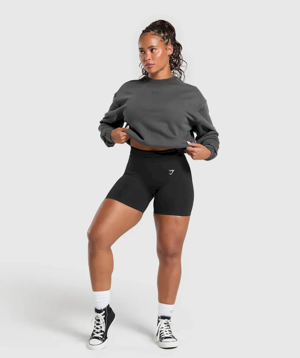 Gains Washed Loopback Crew Neck - Image 4