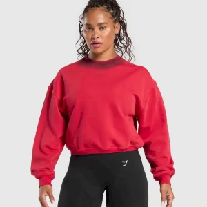 Gains Washed Loopback Crew Neck