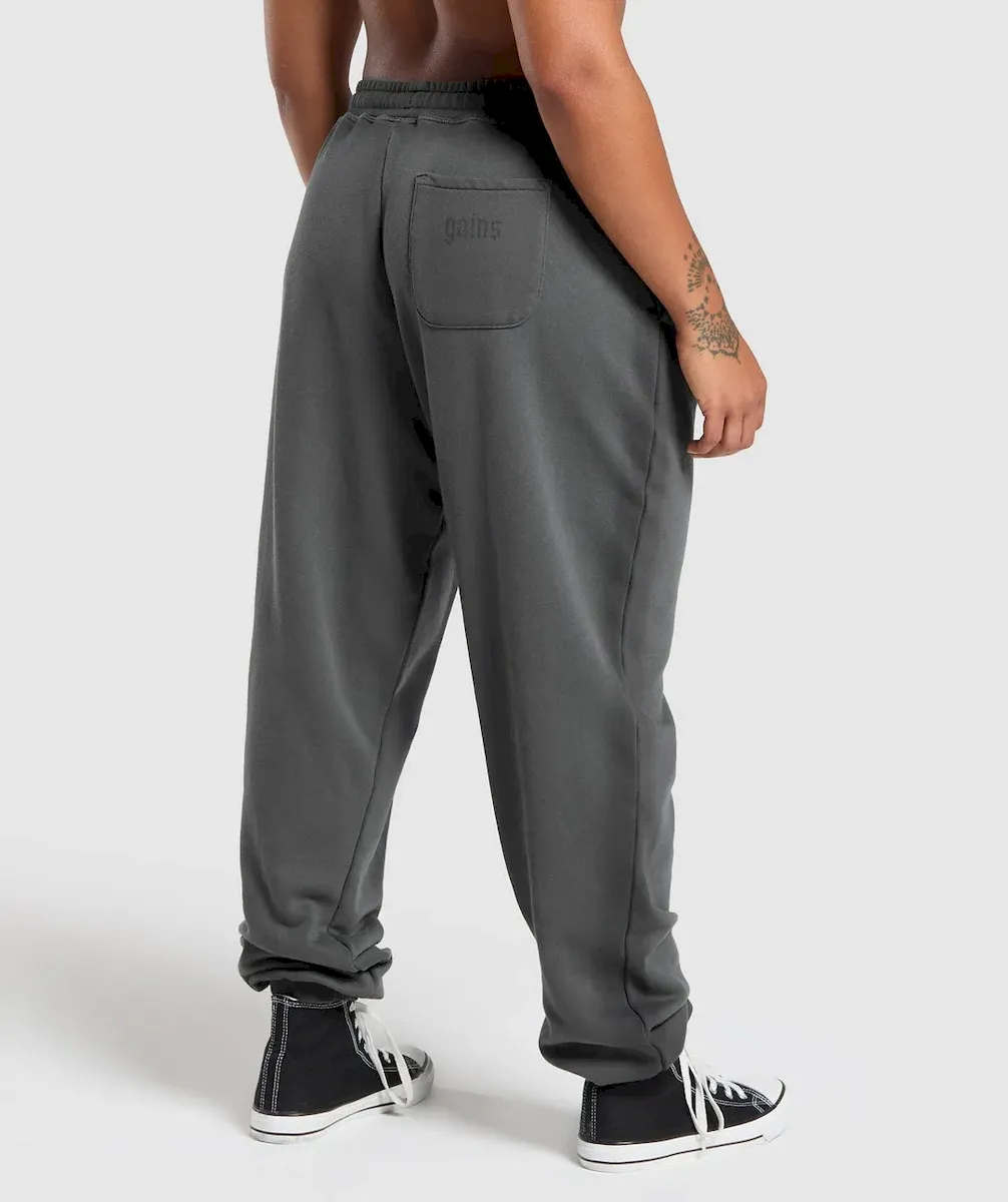 Gains Washed Loopback Joggers - Image 2