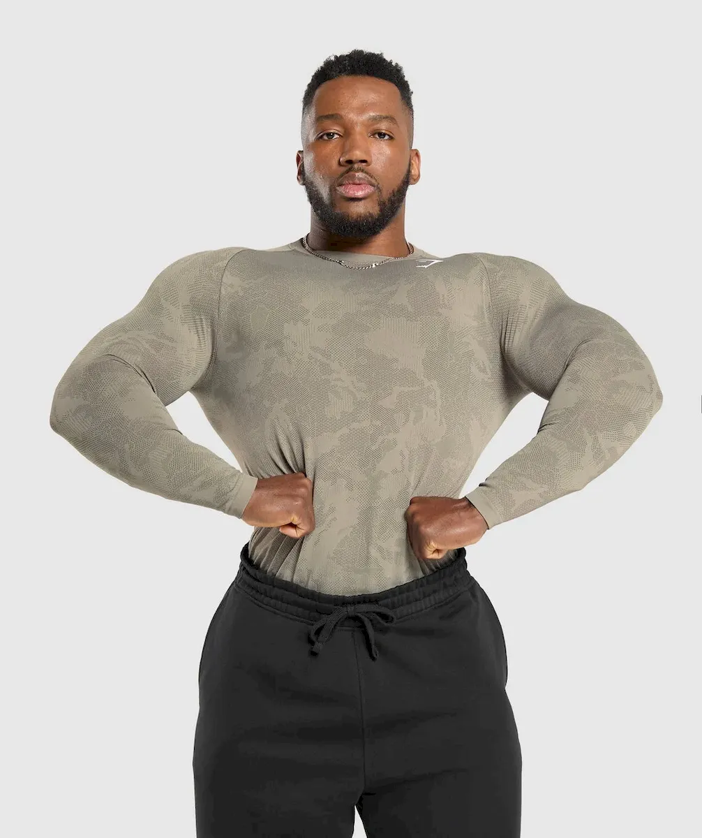 Geo Seamless Long Sleeve T-Shirt - Image 5