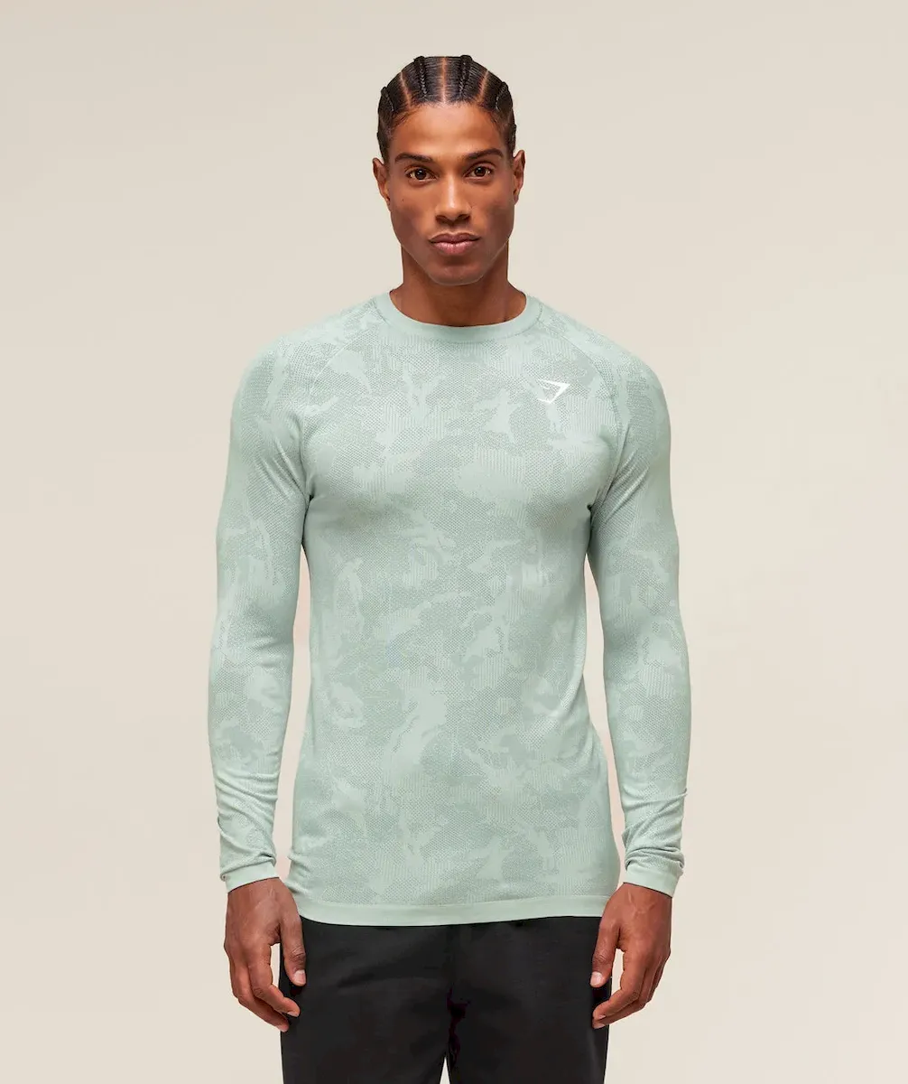 Geo Seamless Long Sleeve T-Shirt - Image 4