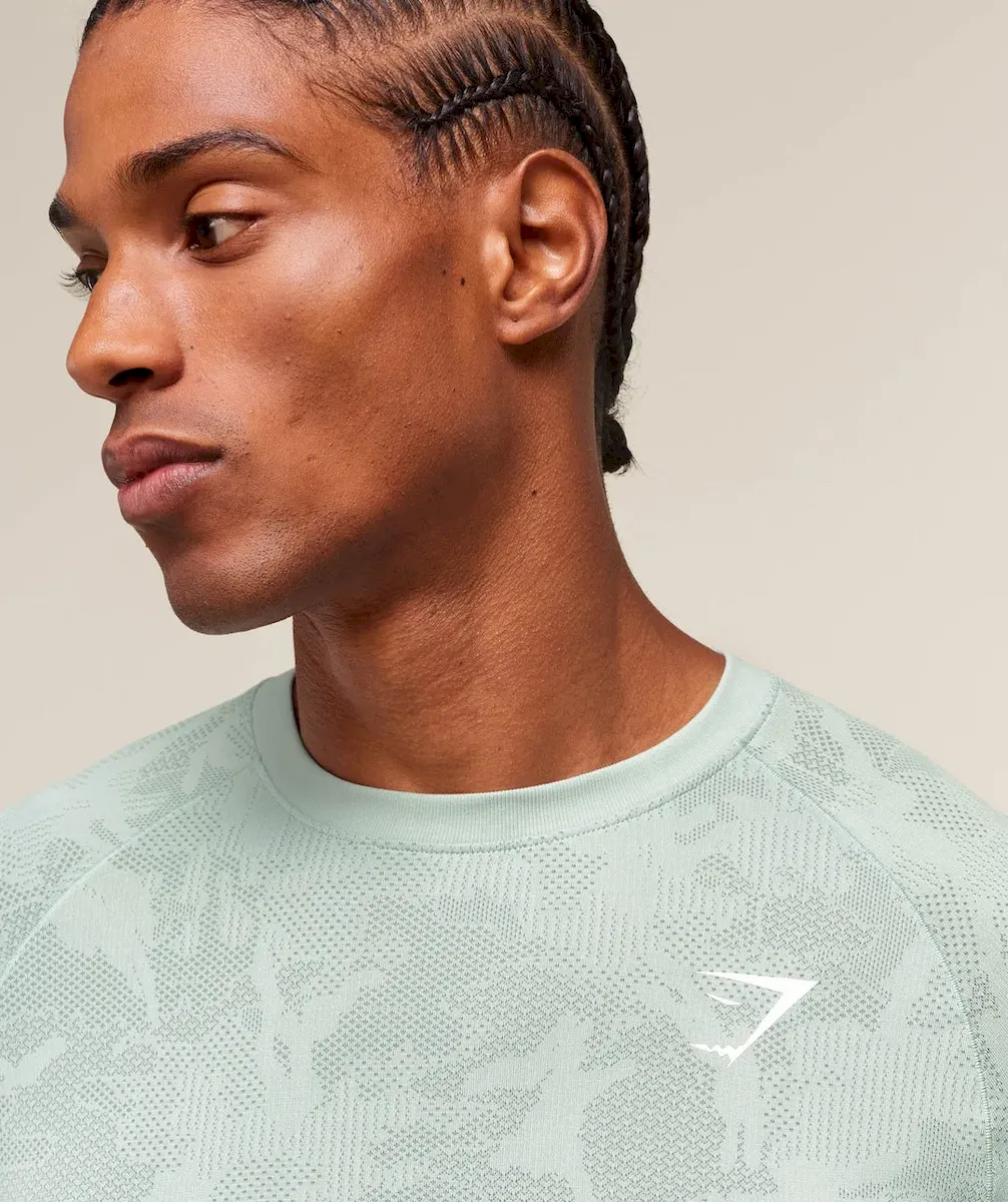 Geo Seamless Long Sleeve T-Shirt - Image 6