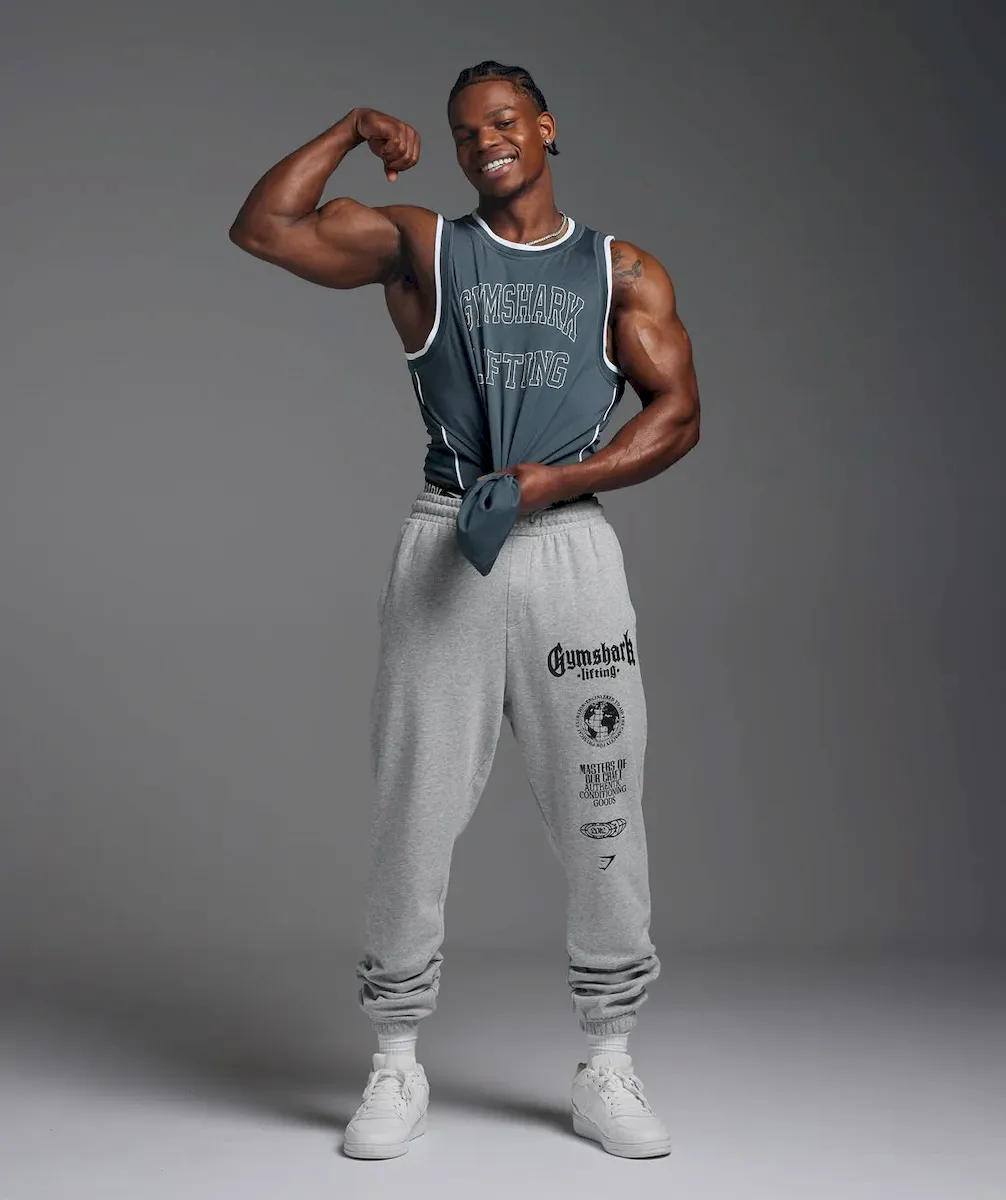 Global Lifting Oversized Essential Joggers - Image 2