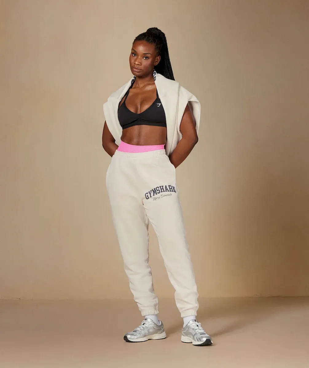 Lifting Essentials Graphic Brushed Oversized Joggers