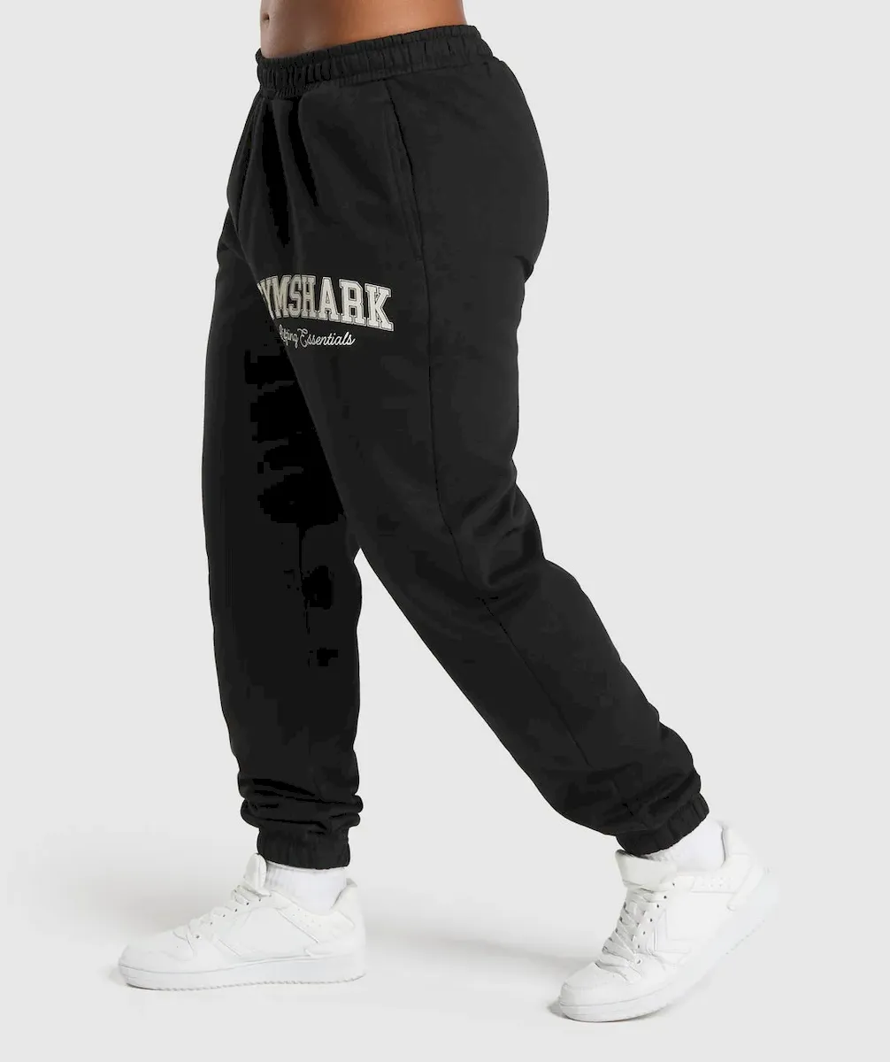 Lifting Essentials Graphic Brushed Oversized Joggers - Image 4