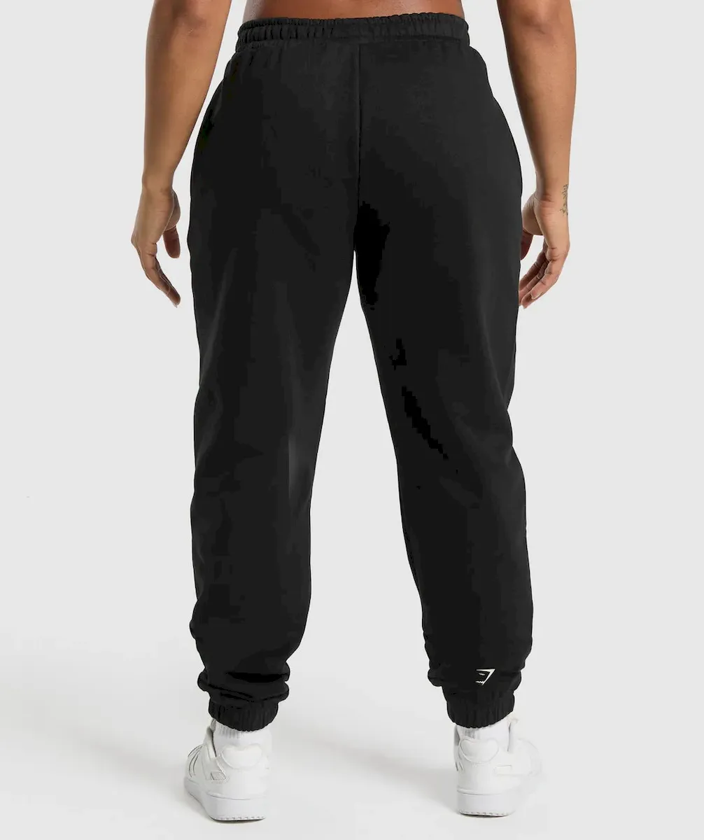 Lifting Essentials Graphic Brushed Oversized Joggers - Image 3