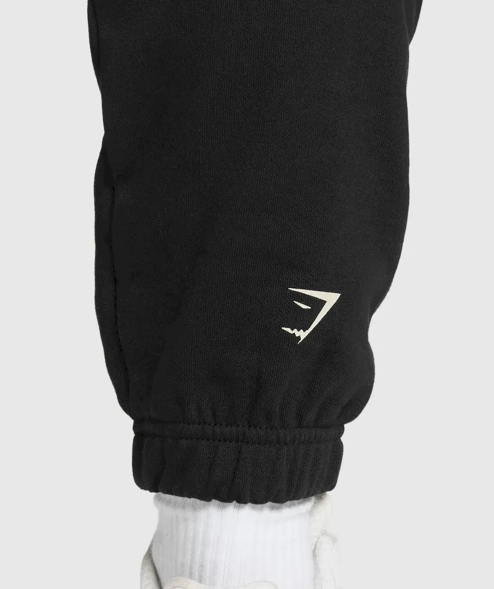 Lifting Essentials Graphic Brushed Oversized Joggers - Image 9