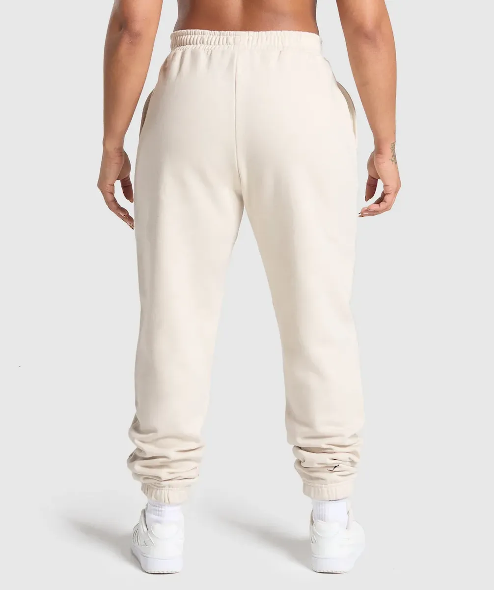 Lifting Essentials Graphic Brushed Oversized Joggers - Image 3