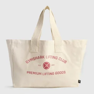 Weight Plate Oversized Tote