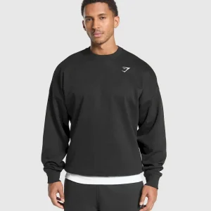 Oversized Crest Crew