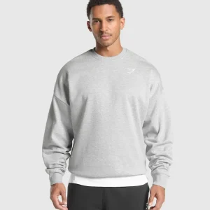 Oversized Crest Crew