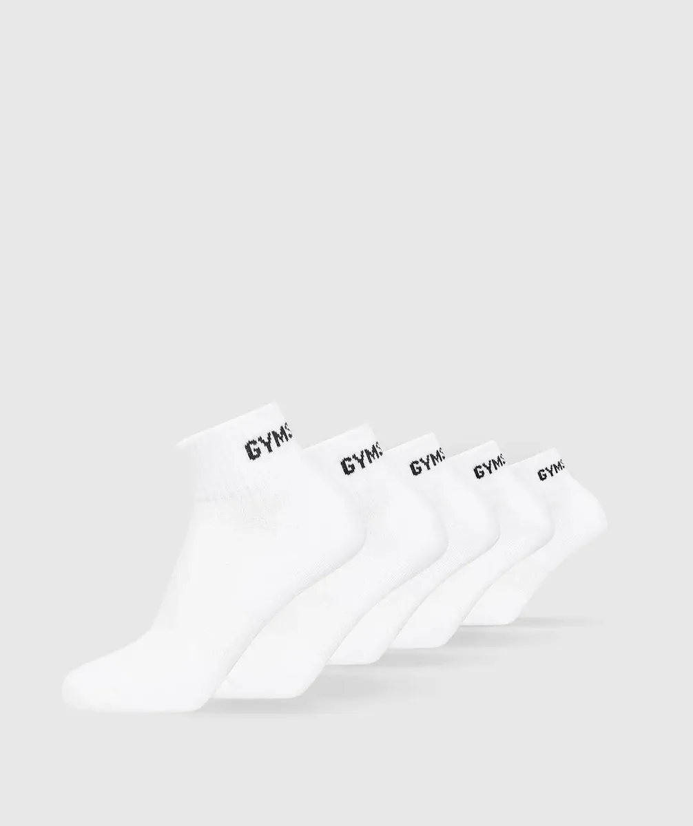 Quarter Socks 5pk