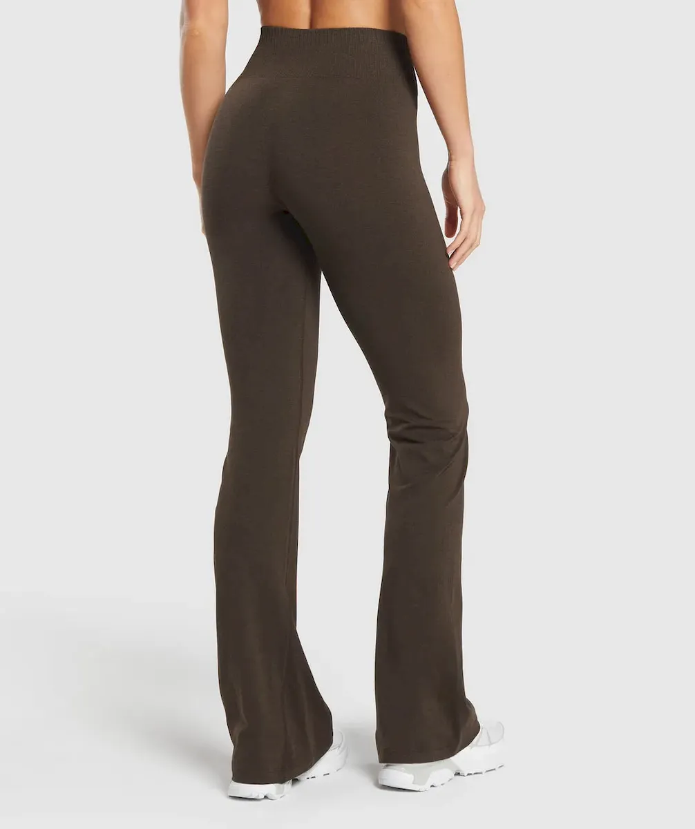 Luxe Seamless Flare Leggings - Image 2
