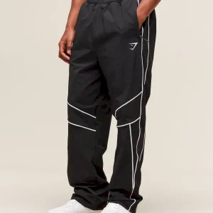 Retro Crinkle Track Pants