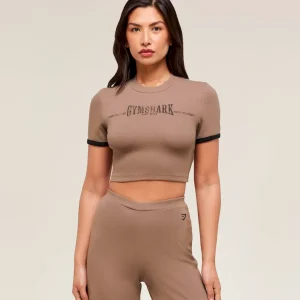 Ribbed Cotton Crop Top