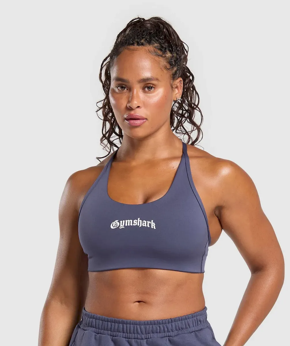 Strength Department Graphic Sports Bra