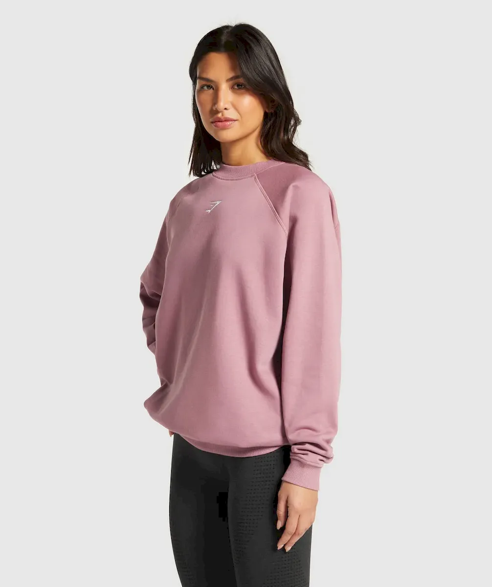 Training Oversized Fleece Sweatshirt - Image 3