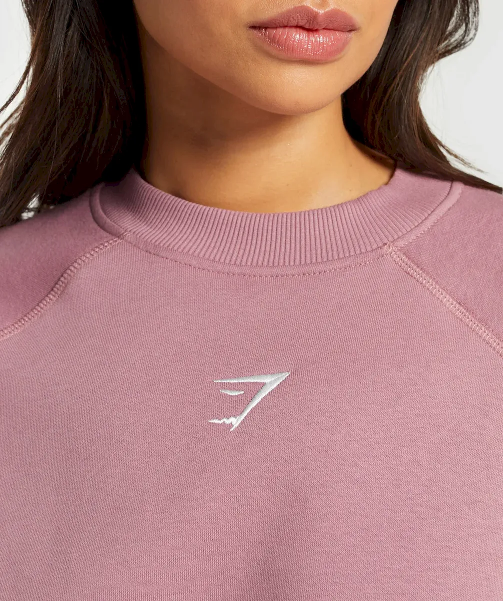 Training Oversized Fleece Sweatshirt - Image 5