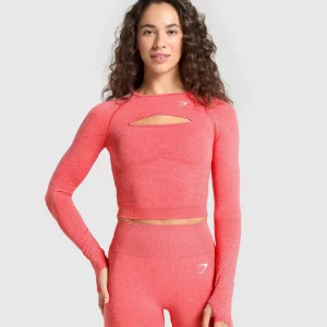 Vital Long Sleeve Cut Out Top