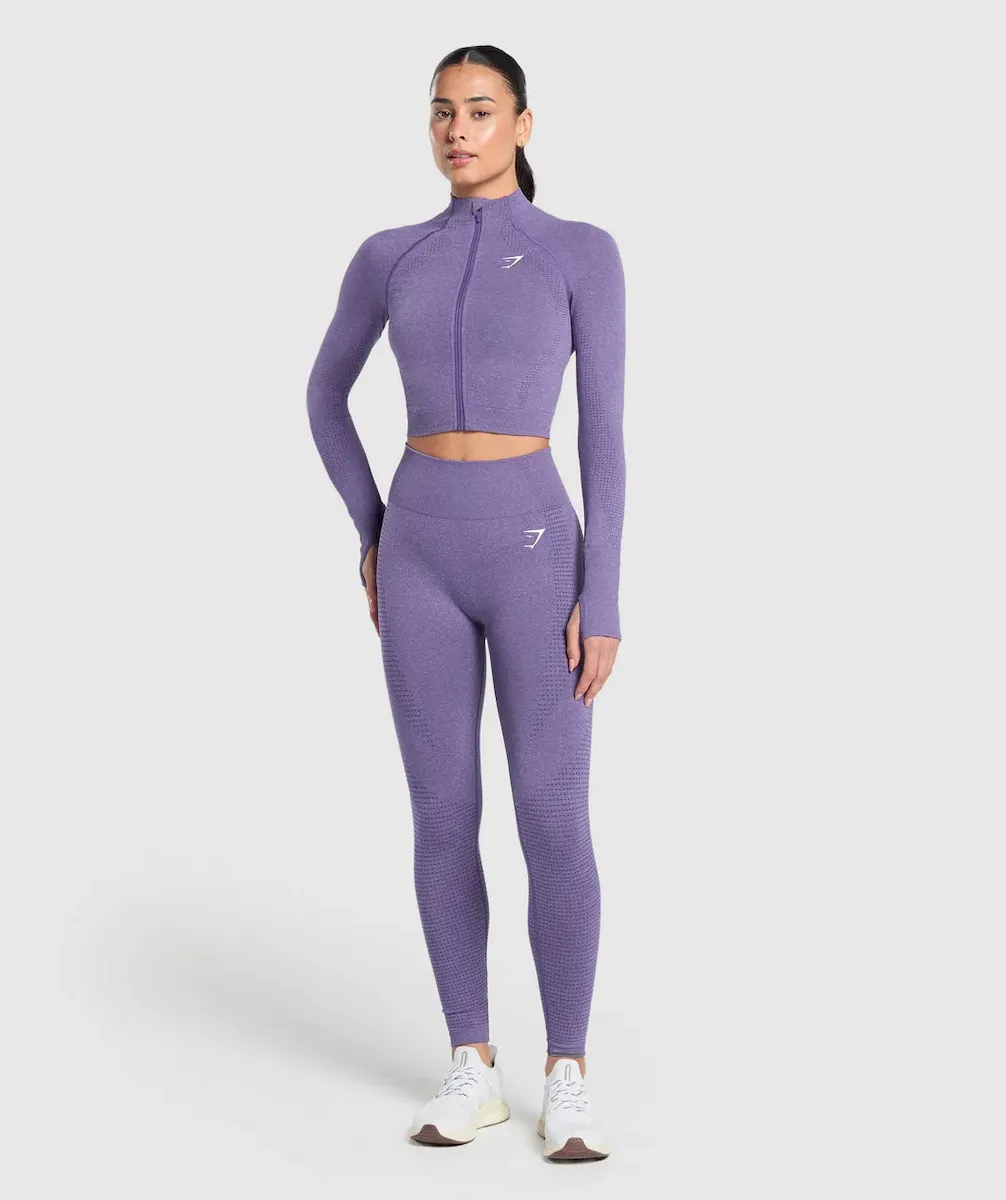 Vital Midi Zip Up Jacket - Image 7