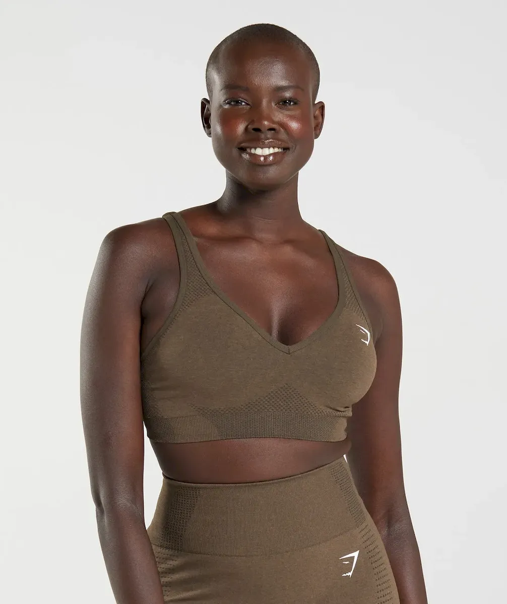 Vital V Neck Sports Bra - Image 3