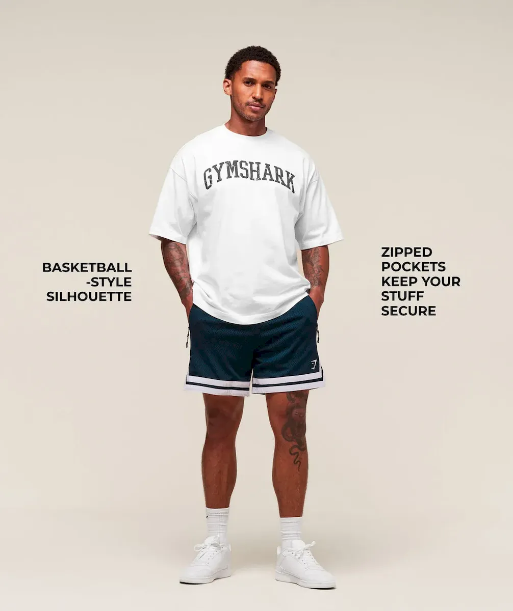 Varsity Mesh Shorts - Image 3