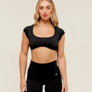 Adapt Fleck x Whitney Short Sleeve Crop Top