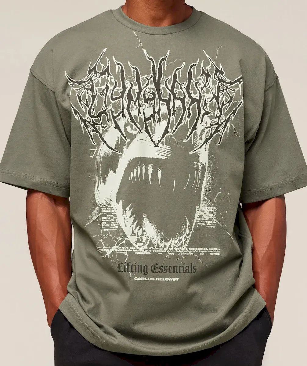 Carlos Belcast x Rest Day Essential T-Shirt - Image 5