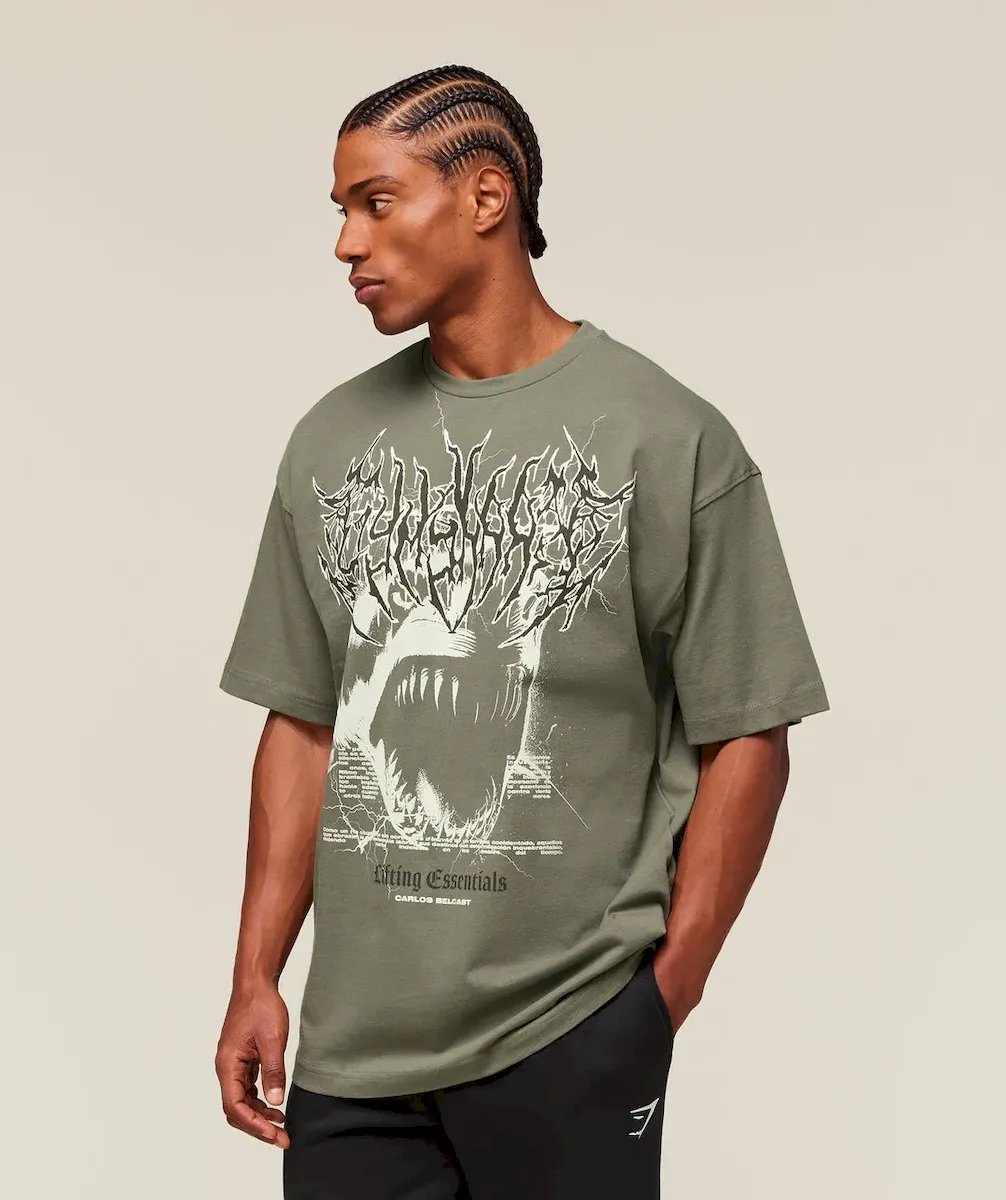 Carlos Belcast x Rest Day Essential T-Shirt - Image 3