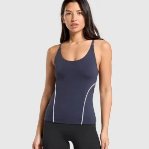 Contour Stitch Tank with Shelf