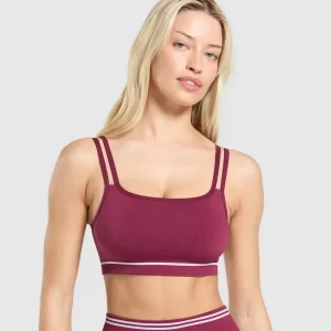 Contrast Seamless Sports Bra