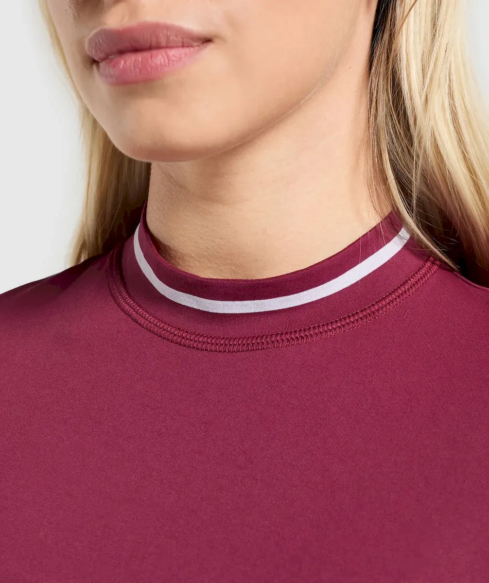 Contrast Seamless Midi Tee - Image 5