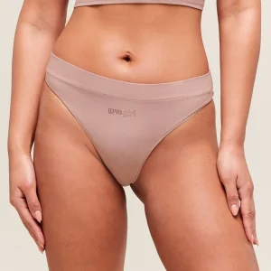Cotton Graphic Thong