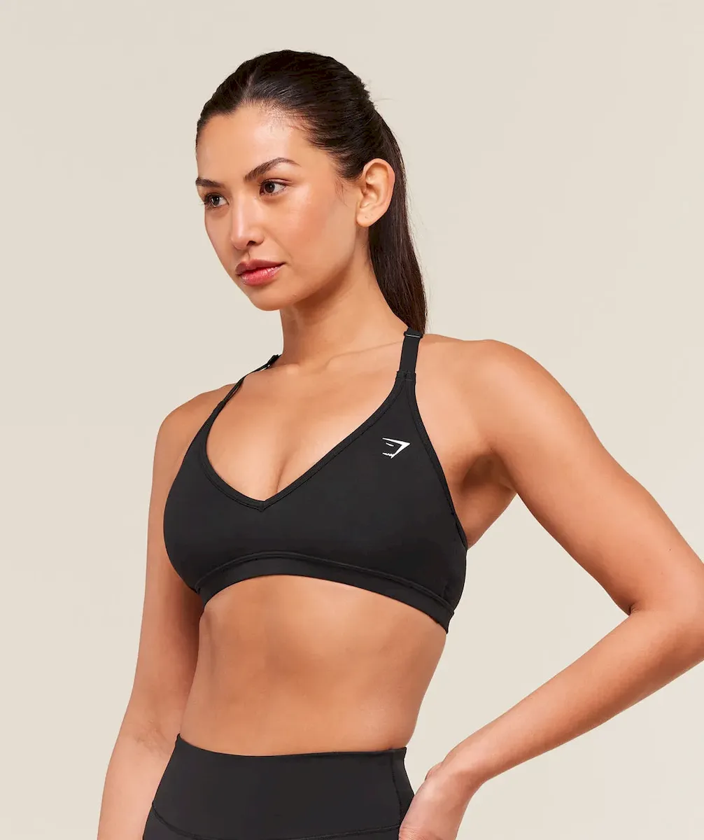 Cotton Racerback Sports Bra - Image 5