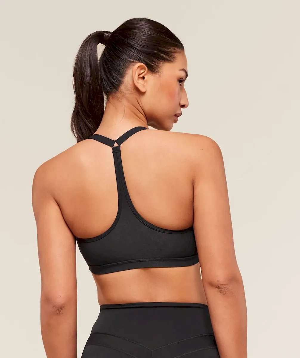 Cotton Racerback Sports Bra