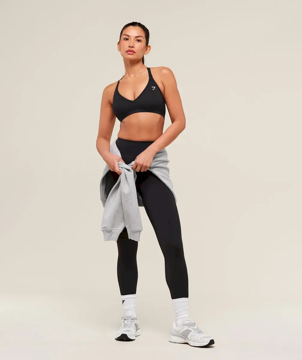 Cotton Racerback Sports Bra - Image 3