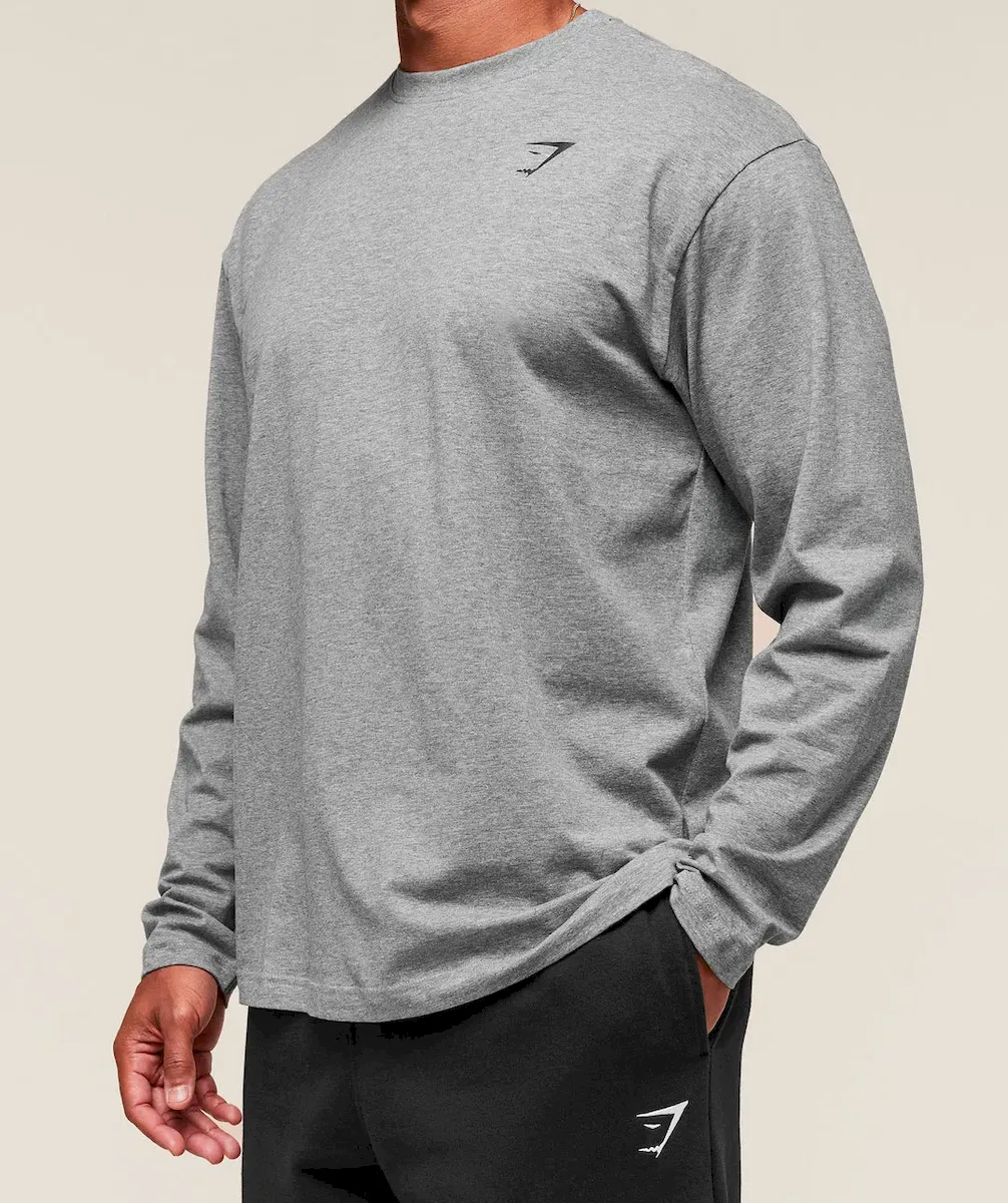 Essential Oversized Long Sleeve T-Shirt - Image 4