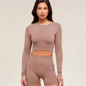Everyday Seamless Long Sleeve Crop Top
