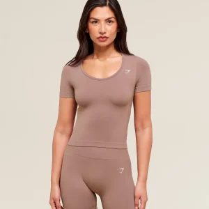 Everyday Seamless Tight Fit Crew Neck Tee